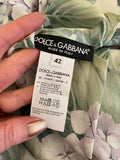 Preloved Dolce & Gabbana Hydrangea Print Trouser Suit size 42 uk10 (pristine)