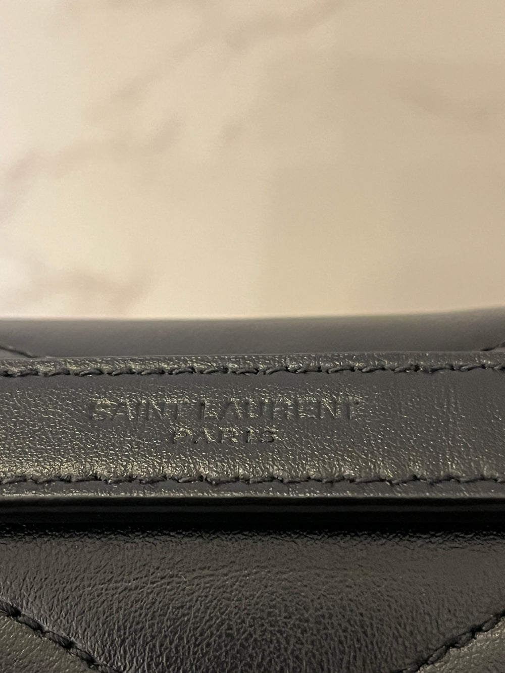 Pre Loved Yves Saint Laurent Medium Lou Lou Bag in Black - Excellent