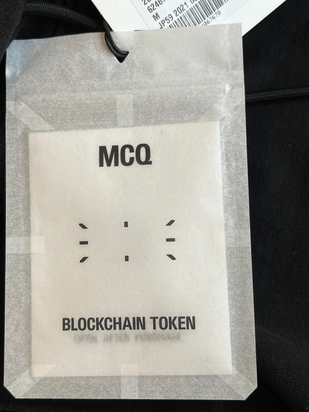 Pre Loved Alexander McQueen McQ Black Hoodie (new)