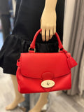 Pre Loved Mulberry Primrose in Poppy Red Calf Leather