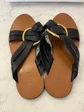 Pre Loved Chloe Black Leather Rony Sandal UK5