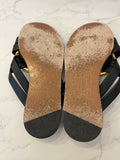 Pre Loved Chloe Black Leather Rony Sandal UK5