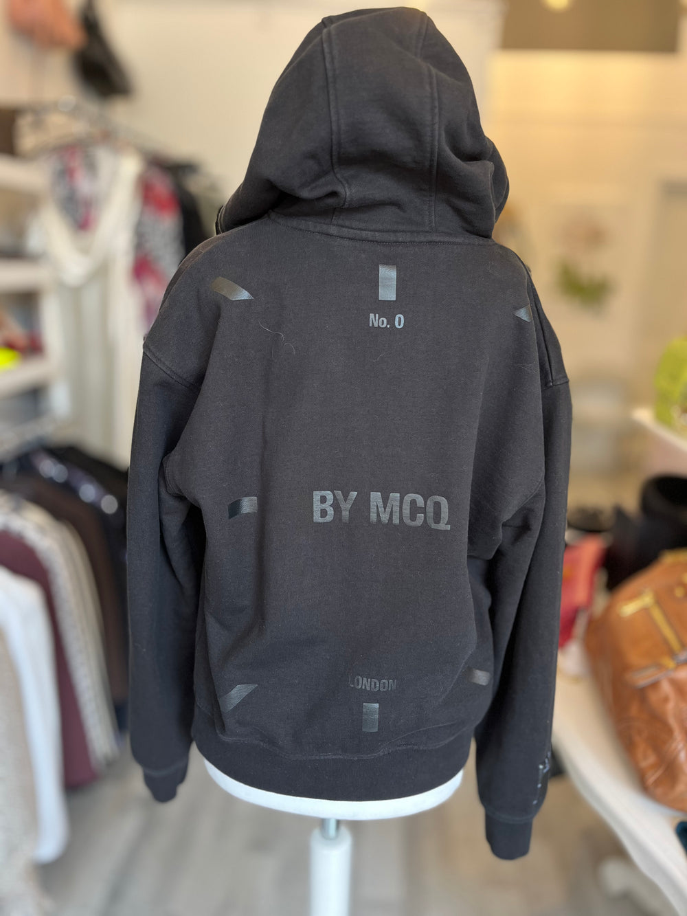 Pre Loved Alexander McQueen McQ Black Hoodie (new)