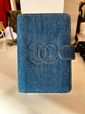 Chanel Denim Passport Holder