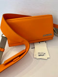 Pre Loved Jacquemus Le Bambino Homme Flap Bag in Orange (as new)