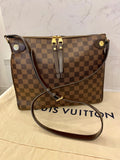 Pre Loved Louis Vuitton Duomo Handbag in Damier Ebene Coated Canvas (excellent)