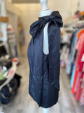 Pre Loved  Saint Laurent Black Silk Neck Tie top Uk 8