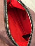 Pre Loved Christian Louboutin Plum Leather Shoulder Bag
