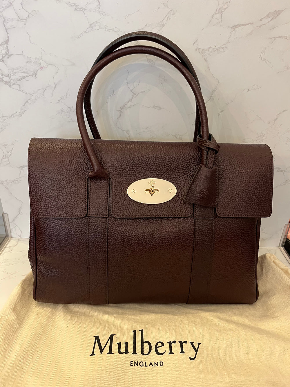 Pre Loved Mulberry Bayswater in Oxblood (New) **reserved**