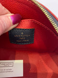 Pre Loved Louis Vuitton Cosmetic Pouch Empreinte Blue