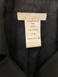 Pre Loved Chloe Wool & Crystal Jacket UK8 (excellent)