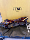 Fendi First Havana Tortoiseshell Sunglasses FE401111