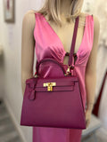 Pre Loved Hermes Kelly 28 in Epsom Tosca Leather With Gold Tone Hardware (new special order)