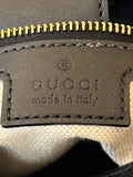 Pre Loved Gucci Horsebit Bucket Bag in Black Leather
