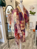 Hermes Sheer Brides Rebelles Mousseline Silk Shawl 140cm