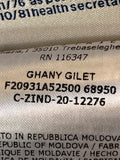 Moncler Ghany Down Gilet Size 4 fits U.K. 12