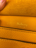 Pre Loved Mulberry Small Antony in Ochre Yellow Grained Leather - Excellent