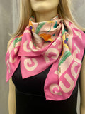 Pre Loved Gucci Flora Pansy Silk Scarf - Excellent - Reserved D