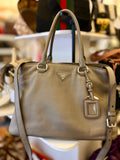 Pre Loved Prada Vitello Daino Leather Tote