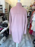Pre Loved Max Mara Dusky Pink Wool Coat UK 12