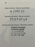 Chanel Classic Flap Bag 2023 in Black Caviar Leather