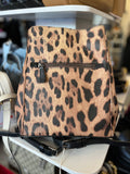 Pre Loved Dolce & Gabbana Leopard Print Backpack