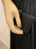 Pre Loved Miu Miu Black Madras Crystal Card Holder (excellent)