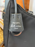Prada Re-Edition 2000 Black Nylon Shoulder Bag