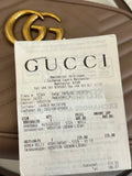 Pre Loved Gucci GG Marmont Matelasse Shoulder/Crossbody Camera Bag in Taupe