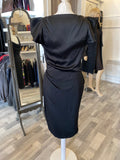 Pre Loved Vivienne Westwood Red Label Black Dress uk10