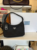 Prada Re-Edition 2000 Black Nylon Shoulder Bag