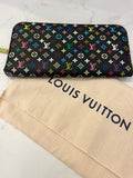 Pre Loved Louis Vuitton Multicolour Portefeuille Organiser Purse