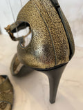 Pre Loved Gucci 2004 Tom Ford Dragon GG Heels UK6
