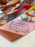 Hermes Springs Silk Twilly