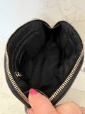 Pre Loved Mulberry Cosmetic Bag in Black