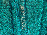 Pre Loved Jimmy Choo Candy Clutch Bag in Turquoise