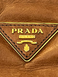 Pre Loved Prada Tan Leather Shoulder & Handbag