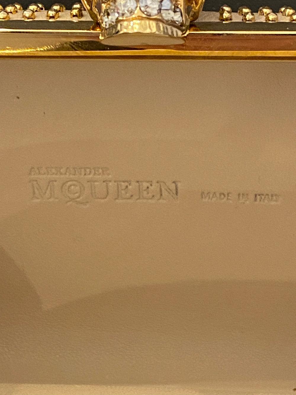 Pre Loved Alexander McQueen Britannia Clutch