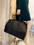 Pre Loved The Row Margaux 17 Leather Bag (new)