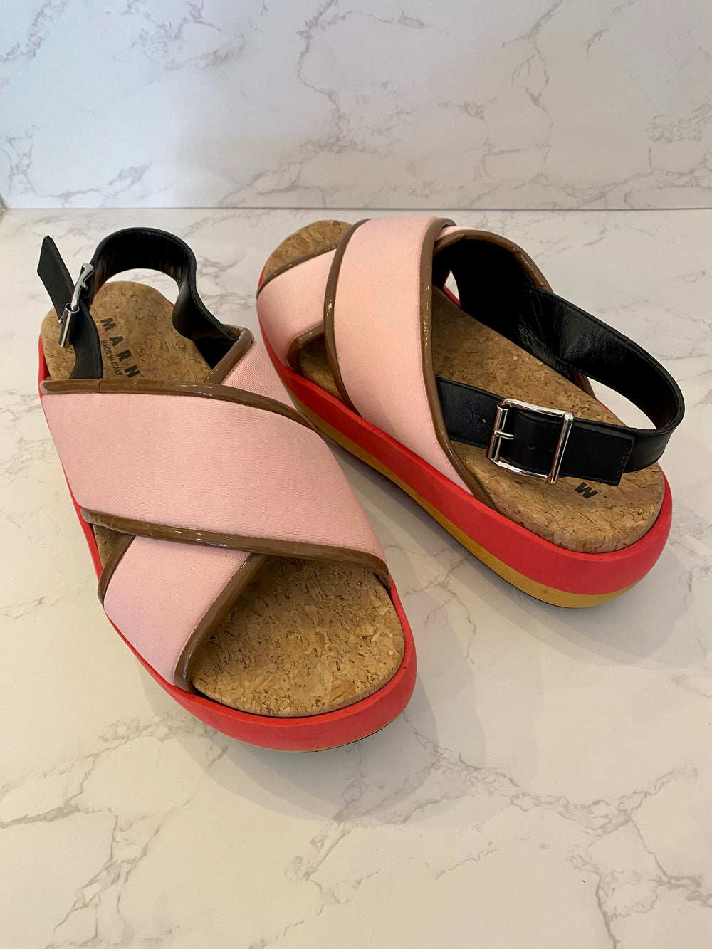 Order for AD Pre Loved Marni Pink Clog Sandals UK 7