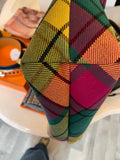 Vivienne Westwood Wool Tartan Tote Bag
