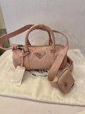 Pre Loved Prada Re-edition 2002 Leather Bag in Alabaster (NEW)