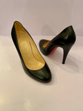 Pre Loved Christian Louboutin Black Simple Pumps uk5