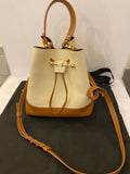 Pre loved Strathberry Lana Osette Vanilla & Tan Bucket Bag (excellent)