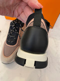 Pre Loved Hermes Addict Trainers Pink uk6 (excellent)