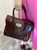 Pre Loved Mulberry Bayswater in Chocolate Brown Congo Leather