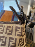 Fendi Vintage Zucca Canvas Pochette