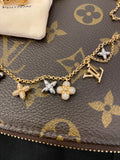 Pre Loved Louis Vuitton Gram Icon Motif Necklace (excellent) **reserved**