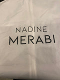 Pre Loved Nadine Merabi Masy Tulip Dress in Peach size XS (new)