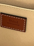 Pre Loved Chloe Large Woody Canvas Tote Bag (new)
